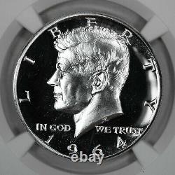 1964 Proof Kennedy Half Dollar 50c Accent Hair Ngc Certified Pf 69 (009)
