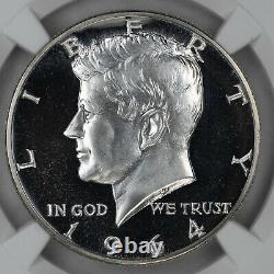 1964 Proof Kennedy Half Dollar 50c Ngc Certified Pf 69 Unc Ultra Cameo (017)