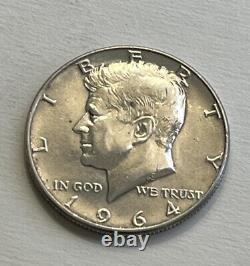 1964 kennedy half dollar DDR 90% Silver (995)