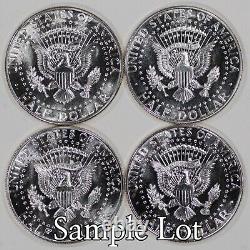 1965 Sms Kennedy Half Dollar Gem Bu Brilliant Unc Full Roll 20 Coins