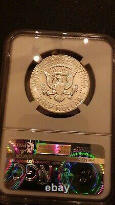1965 Sms Kennedy Ngc Ms 68 Silver Half Dollar Near Perfect Dpl Coin