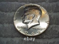 1966 Kennedy Half Dollar ERROR ROTATED DIE error 22deg. RARE BEAUTIFUL COIN