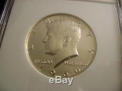 1966 SMS Kennedy 40% Silver Half Dollar, NGC MS68 Cameo