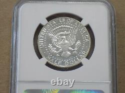 1966 SMS Silver Kennedy Half Dollar NGC MS67 Cameo