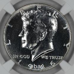 1966 Sms No'fg' Kennedy Half Dollar 50c Ngc Certified Ms 67 Mint State Unc 001