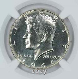1966 Sms No'fg' Kennedy Half Dollar 50c Ngc Certified Ms 67 Mint State Unc 030