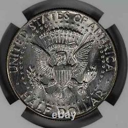 1967 Kennedy Half Dollar 50c Ngc Certified Ms 66 Mint State Unc (026)