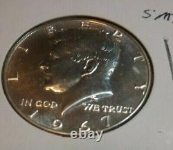 1967 Kennedy Half Dollar Roll from SMS Sets 40% Silver Uncirculated