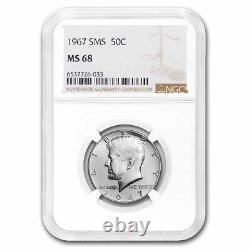 1967 Kennedy Half Dollar SMS MS-68 NGC SKU#267958