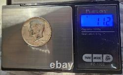 1968 D Mint Error silver kennedy half Dollar