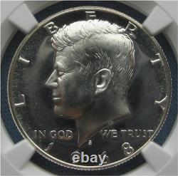 1968 S Proof Kennedy Half Dollar NGC Graded PF 69 Cameo (50C pr69 cam)