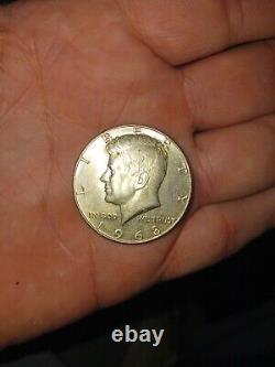 1968 d kennedy half dollar coin