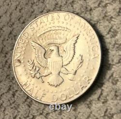 1968 kennedy half dollar coin