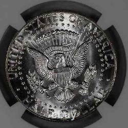 1969 D Kennedy Half Dollar 50c Ngc Certified Ms 66 Mint State Unc (040)