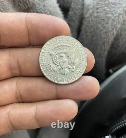 1969 kennedy half dollar D