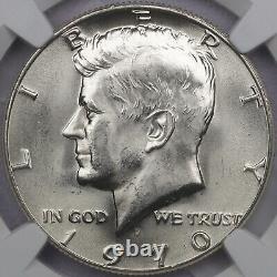 1970-D 50c Kennedy Half Dollar NGC MS 66