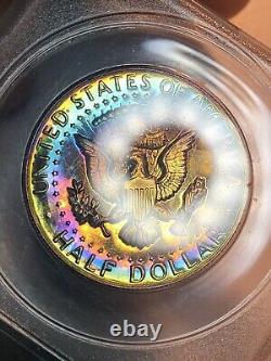 1970 S Kennedy Half Dollar PCGS PR67 Rattler The Unicorn Monster Rainbow