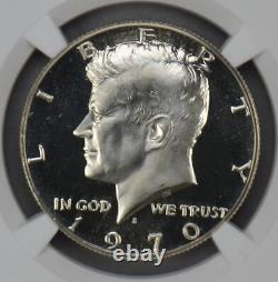 1970-s Ngc Pf69 Star Cameo 50c Kennedy Half-dollar