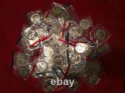 1971-1999 P, D Kennedy half dollars in Mint Cello BU set 54 coin Run US Coin Lot