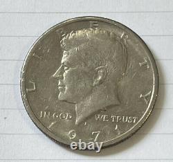 1971 D Kennedy Half Dollar 50C DDR