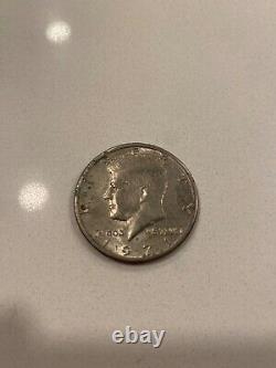 1971-D kennedy half dollar coin Misprint