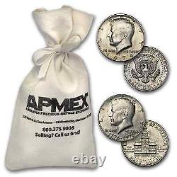 1971-Date Clad Kennedy Half-Dollar $100 Face Value Bag XF-AU