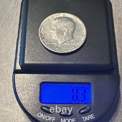 1971 Half-Dollar JFK ERROR Under Weight