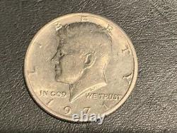1971 KENNEDY HALF DOLLAR No Mint Mark Very Good Condition