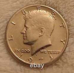 1971 Kennedy Half Dollar Denver Mint Ultra Rare! Error Coin