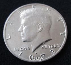 1972D Kennedy Half Dollar DDR-FREE SHIPPING