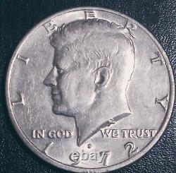 1972D Kennedy Half Dollar ERROR nice coin