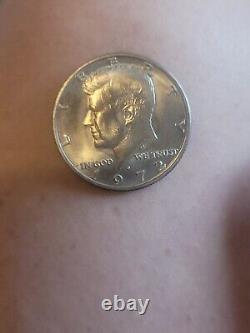 1972-D 50C Kennedy Half Dollar VF Condition