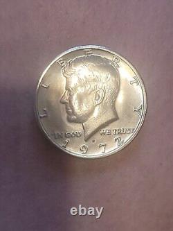 1972-D 50C Kennedy Half Dollar VF Condition