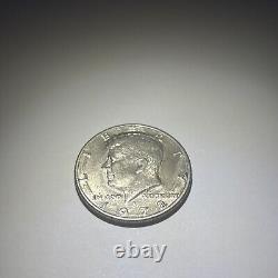 1972 D Kennedy Half Dollar Extreme Die Error