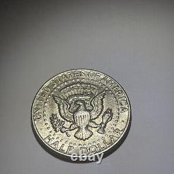 1972 D Kennedy Half Dollar Extreme Die Error