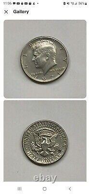 1972 Kennedy Half Dollar 50 Cent Coin RARE
