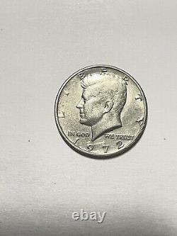 1972 Kennedy Half Dollar 50 Cent Coin RARE
