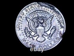 1972 Kennedy Half Dollar Unique Mechanical Mint Error RARE. P202