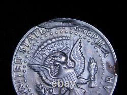 1972 Kennedy Half Dollar Unique Mechanical Mint Error RARE. P202