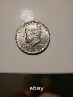 1972 Kennedy half dollar D