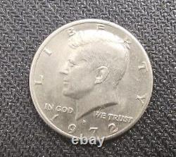 1972 P US Kennedy Half Dollar 50 Cents Coin Very worn FG Stamp