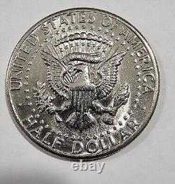 1972 kennedy half dollar D with No Fg