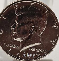 1972 kennedy half dollar D with No Fg