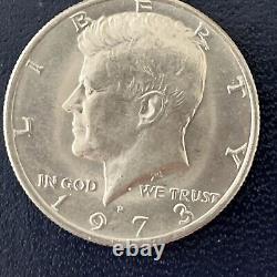 1973-D 50C Kennedy Half Dollar. Excellent Condition