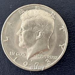 1973-D 50C Kennedy Half Dollar. Excellent Condition