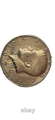 1974 Kennedy Half Dollar Coin ERROR COIN