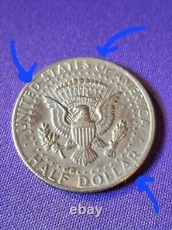 1974 Kennedy Half Dollar Coin NMM DDO DDR Hair Detail