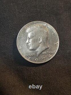 1974 Kennedy Half Dollar Coin No Mint Mark Rare