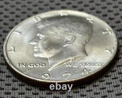 1974 Kennedy Half Dollar No Mint Mark