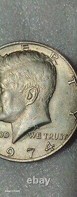 1974 Kennedy Half Dollar No Mint Mark